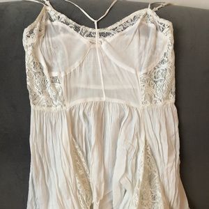 Free People lace slip dress